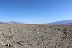 Death Valley heisse Ebene